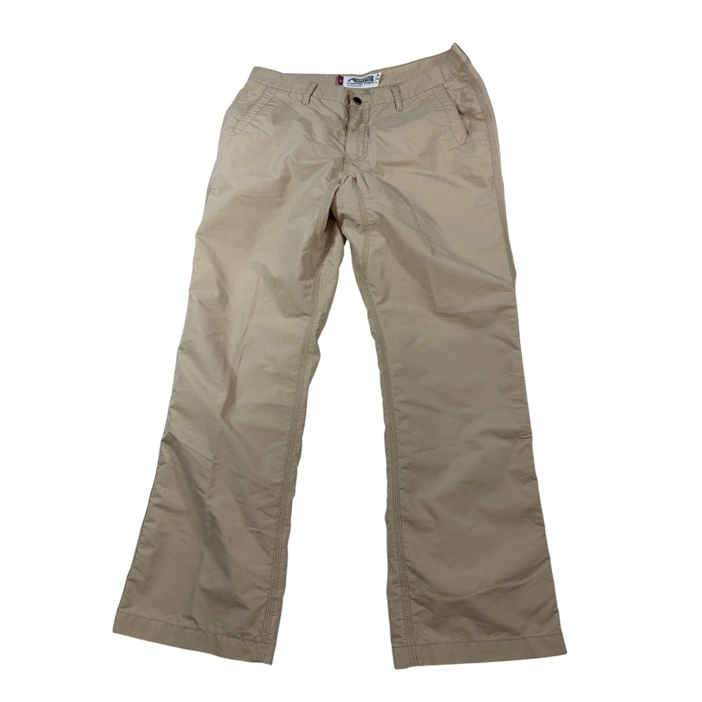 Mountain Khakis Slim Fit Tan Jackson Hole Wyoming Pants Mens 36x30 Cotton Blend